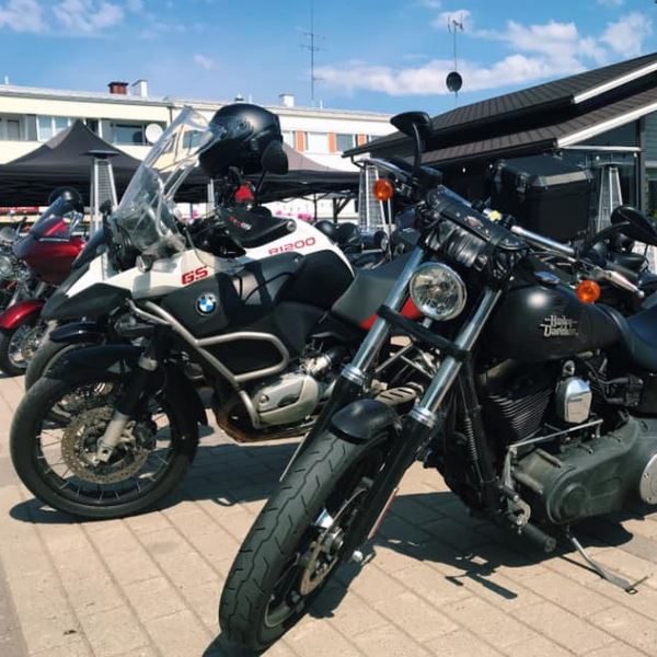 Harley Davidson Super Rally Himos ja Jämsän Äijän aukio